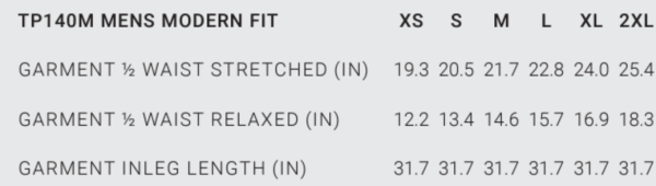 Image - Guide des tailles