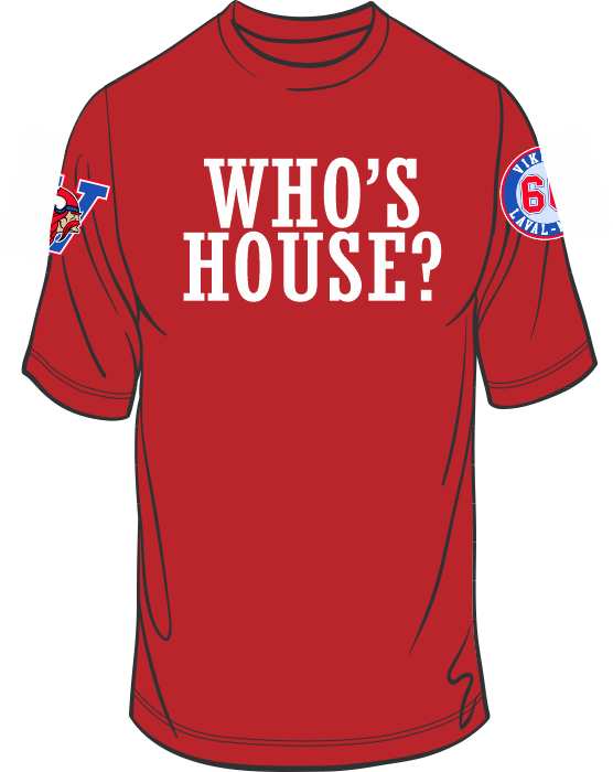 Image T-Shirt ADULTE WHO'S HOUSE, OUR HOUSE!
