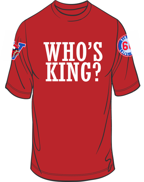 Image T-Shirt ADULTE WHO'S KING, VIKING