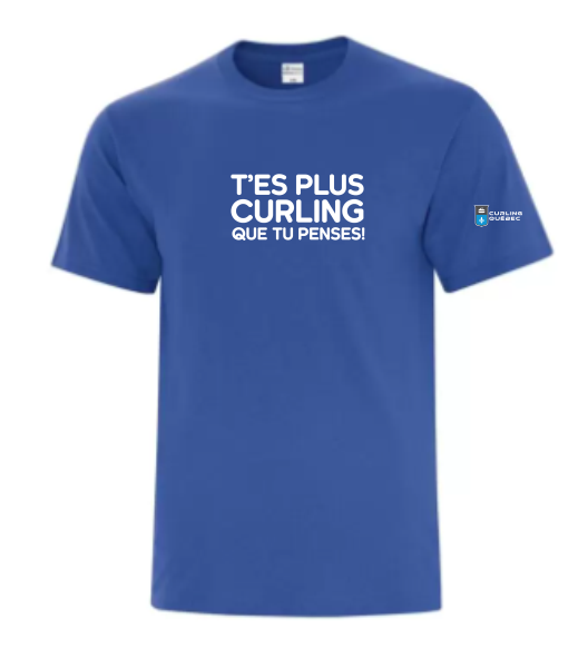 Image T-Shirt T es plus curling option 1