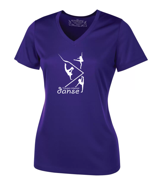 Image T-Shirt 100 % polyester FEMME