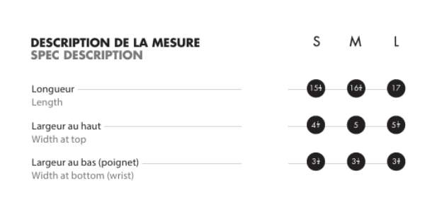 Image - Guide des tailles